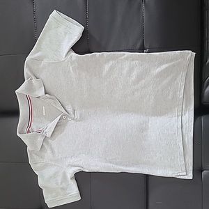 Gray polo short sleeve